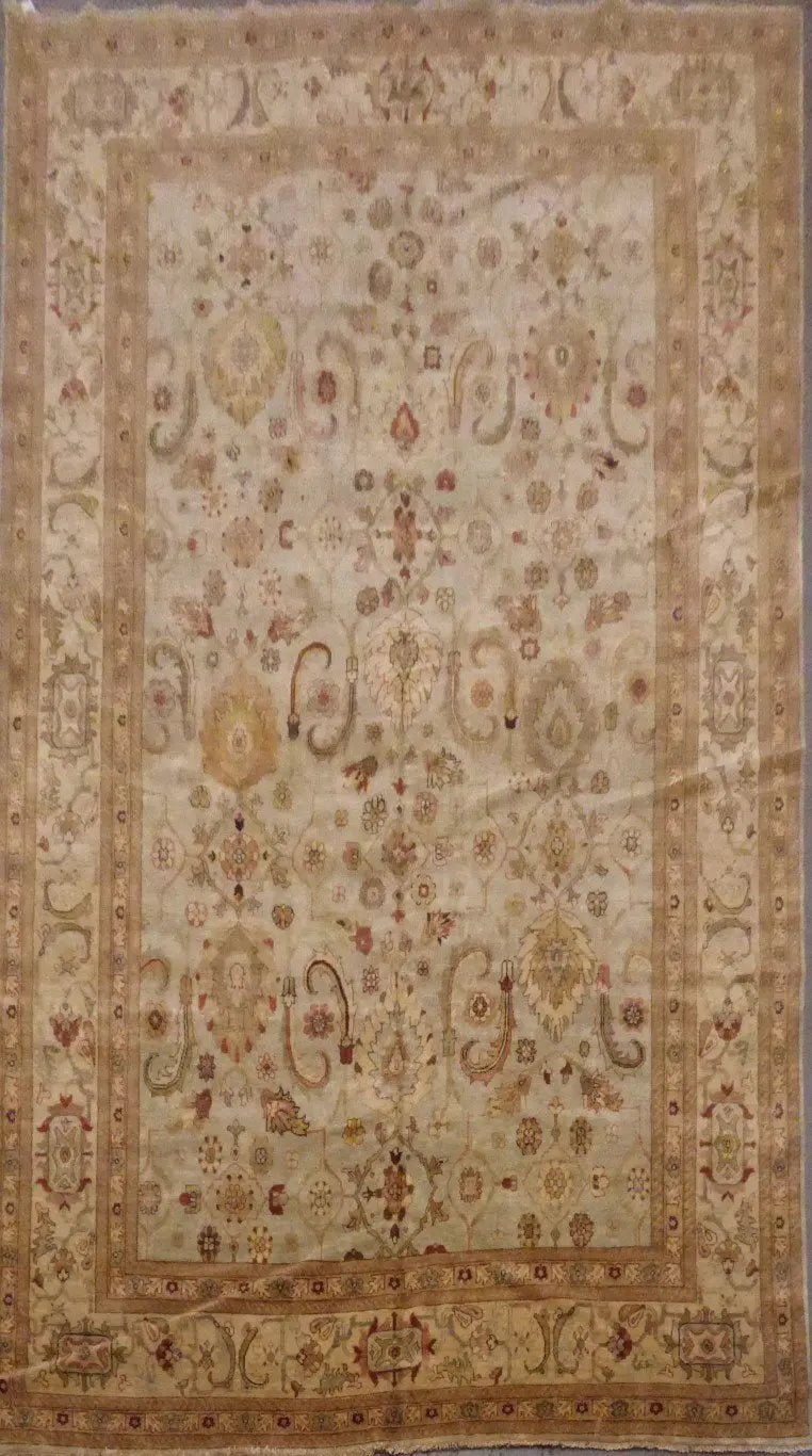 One Of The Kind Indian Hand-Knotted Rug 13'1'' X 9'01"